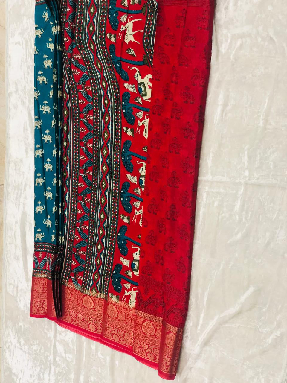 Mughda Silk saree