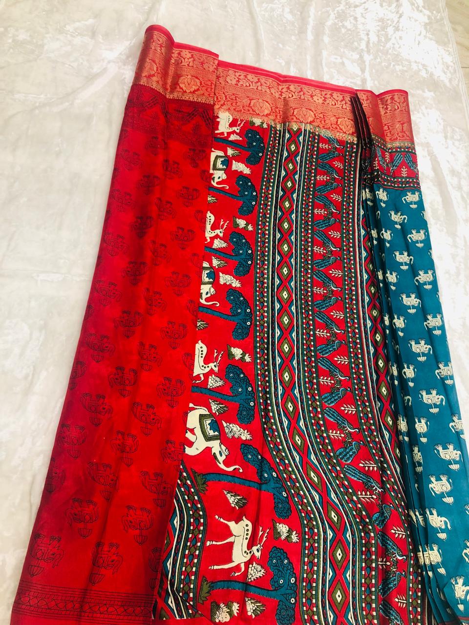 Mughda Silk saree