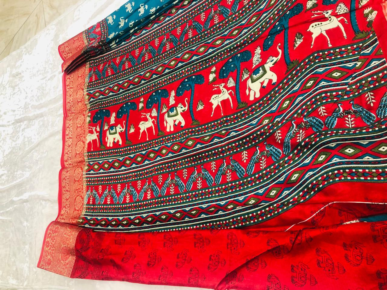 Mughda Silk saree