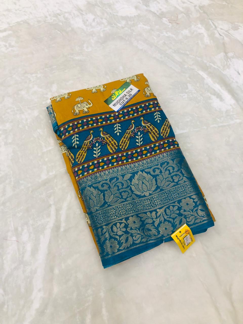 Mughda Silk saree