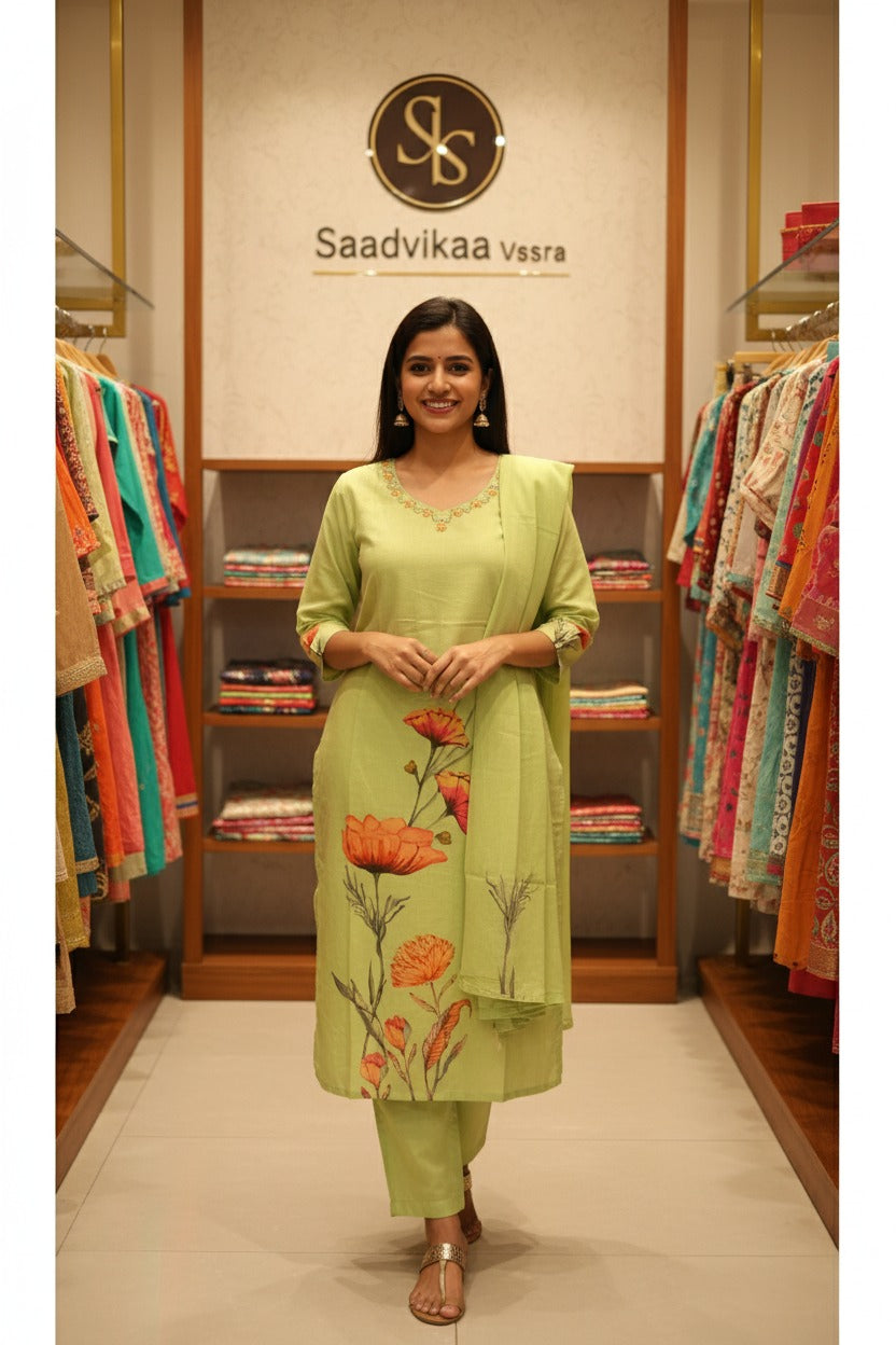 Mulmul Cotton 3 Piece Set