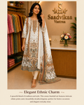 Elegant 3-Piece Cotton Suit Set