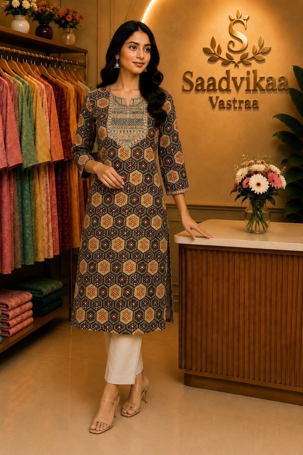 Black Kurti