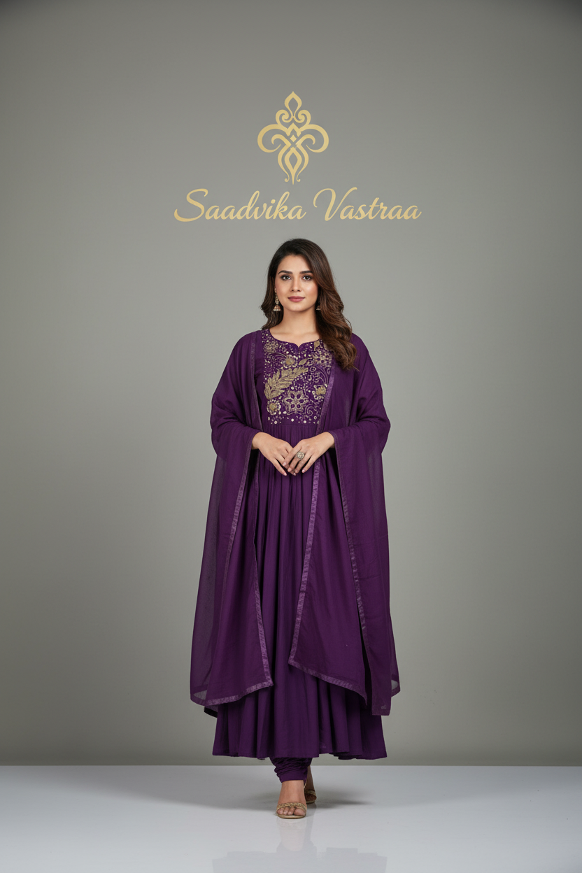 Mulchanderi 3 Piece Set