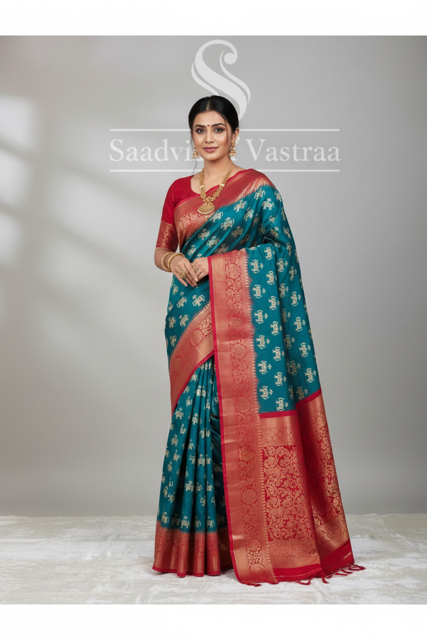 Mughda Silk saree