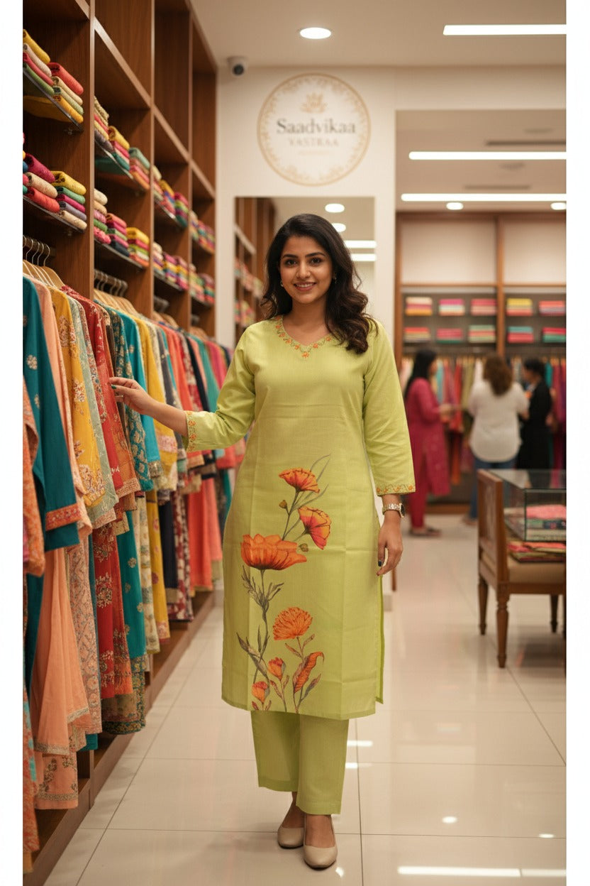 Mulmul Cotton 3 Piece Set