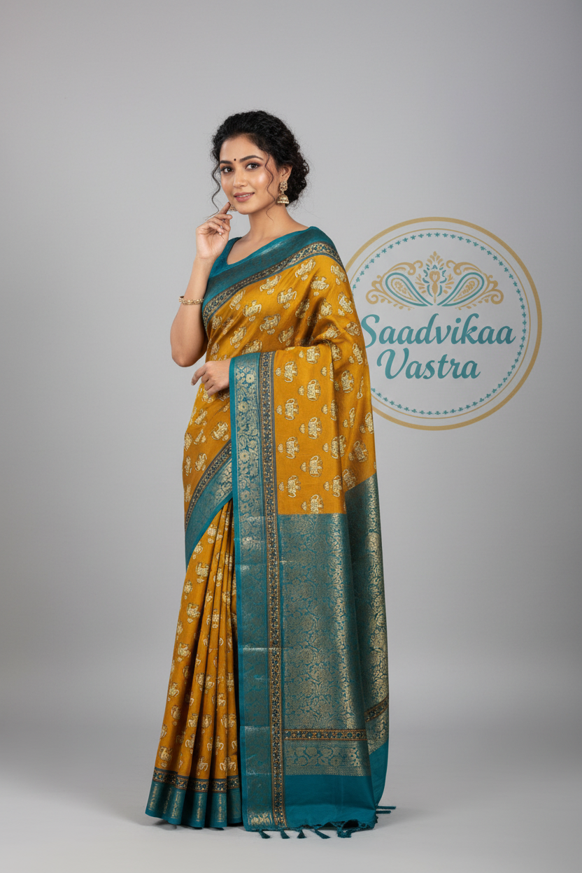 Mughda Silk saree