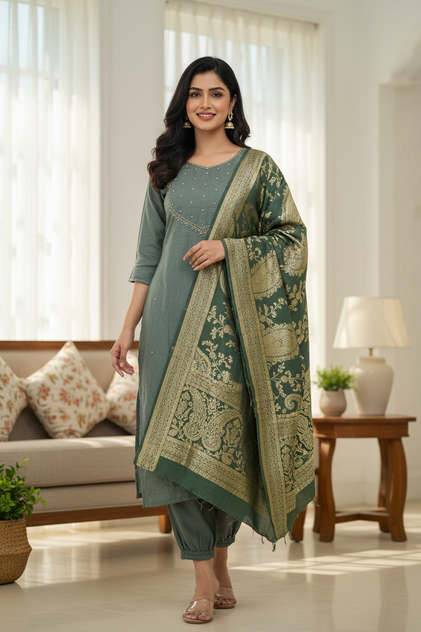 Crape Tissue 3 Piece Set